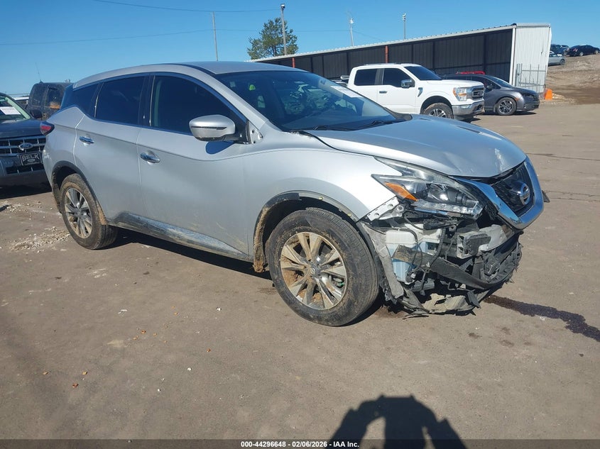 2018 Nissan Murano VIN 5N1AZ2MG1JN170493 IAAI salvage auction — FRONT END, Salvage Title, sold $950 on 2026-07-25 (photo 1)