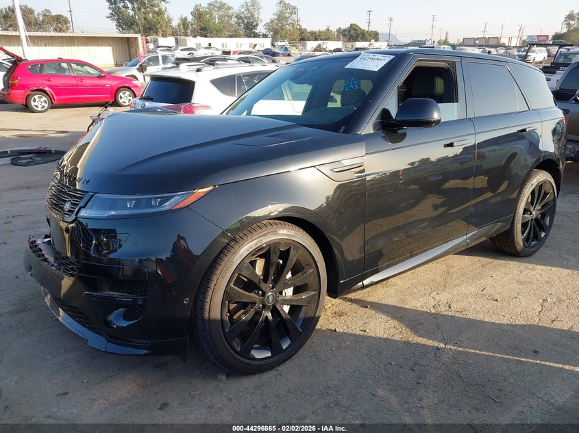 2025 Land rover Range rover sport VIN SAL1L9FU2SA483362 IAAI salvage auction — FRONT END, Salvage (California), sold $43,600 on 2026-07-13 (photo 2)