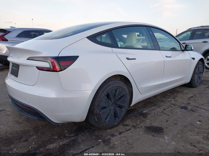 2025 Tesla Model 3 VIN 5YJ3E1EAXSF934323 IAAI salvage auction — FRONT END, Salvage (New Jersey), sold $15,800 on 2026-07-08 (photo 4)
