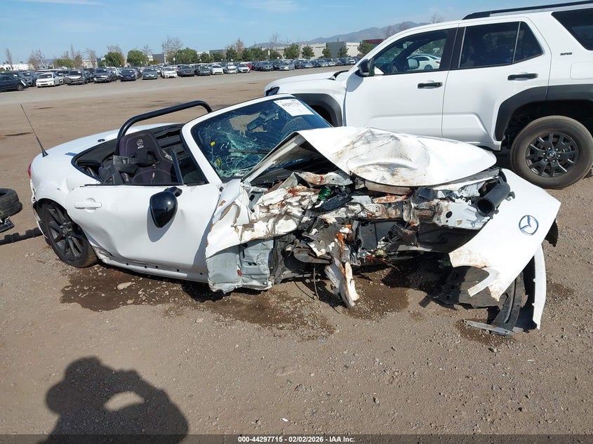2014 Mazda Mx-5 VIN JM1NC2LF4E0234125 IAAI salvage auction — RIGHT FRONT, Salvage Title (California), sold $100 on 2026-07-20 (photo 1)