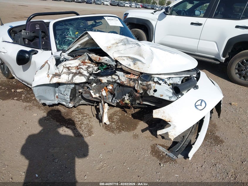 2014 Mazda Mx-5 VIN JM1NC2LF4E0234125 IAAI salvage auction — RIGHT FRONT, Salvage Title (California), sold $100 on 2026-07-20 (photo 6)
