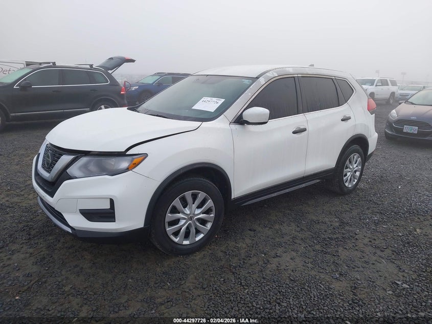 2018 Nissan Rogue VIN KNMAT2MV2JP553447 IAAI salvage auction — EXTERIOR BURN, Salvage Title, sold $3,150 on 2026-07-13 (photo 2)