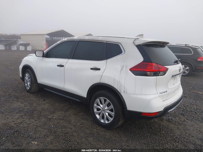 2018 Nissan Rogue VIN KNMAT2MV2JP553447 IAAI salvage auction — EXTERIOR BURN, Salvage Title, sold $3,150 on 2026-07-13 (photo 3)