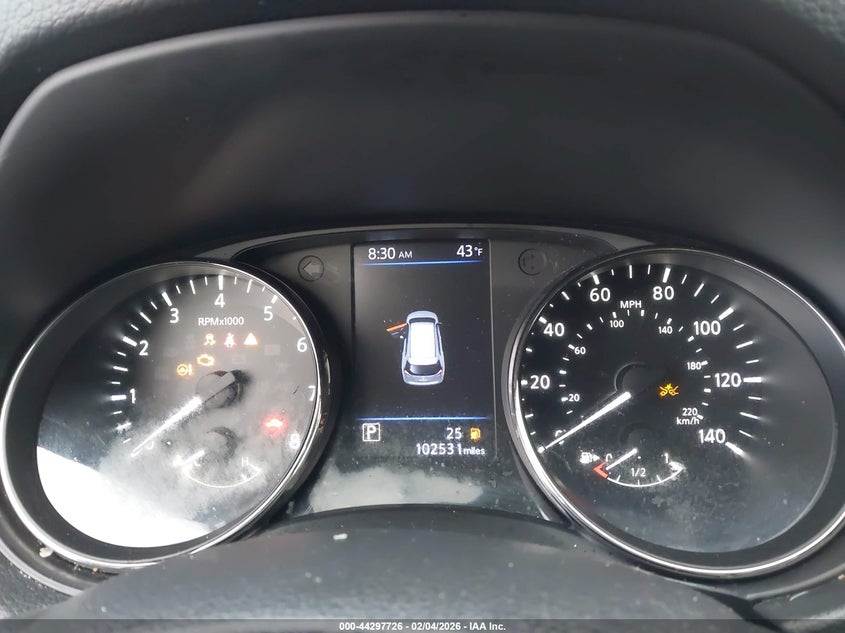 2018 Nissan Rogue VIN KNMAT2MV2JP553447 IAAI salvage auction — EXTERIOR BURN, Salvage Title, sold $3,150 on 2026-07-13 (photo 7)
