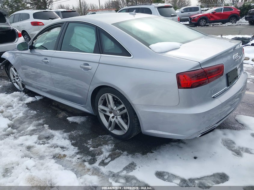 2016 Audi A6 VIN WAUGFAFC8GN140151 IAAI salvage auction — LEFT FRONT, Salvage (North Carolina), sold $3,150 on 2026-07-06 (photo 3)