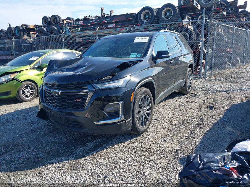2023 Chevrolet Traverse VIN 1GNEVJKW2PJ215311 IAAI salvage auction — FRONT END, Salvage (Georgia), sold $7,900 on 2026-07-12 (photo 2)