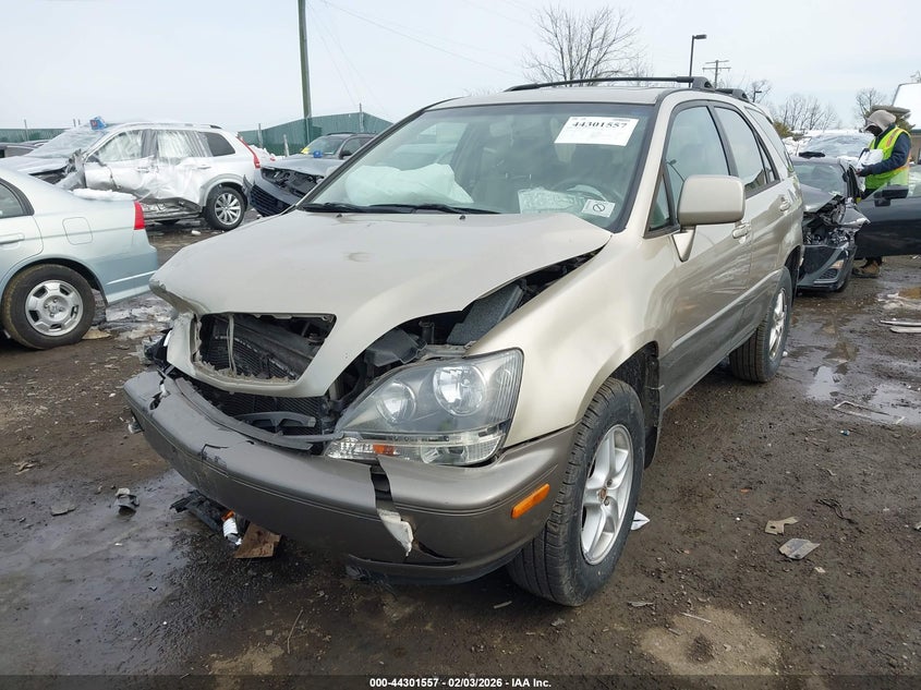 2000 Lexus Rx VIN JT6HF10U5Y0142213 IAAI salvage auction — FRONT END, Clear (Virginia), sold $25 on 2026-07-27 (photo 2)