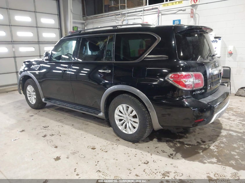 2018 Nissan Armada VIN JN8AY2NC9JX501333 IAAI salvage auction — FRONT END, Salvage Title, sold $75 on 2026-07-24 (photo 3)