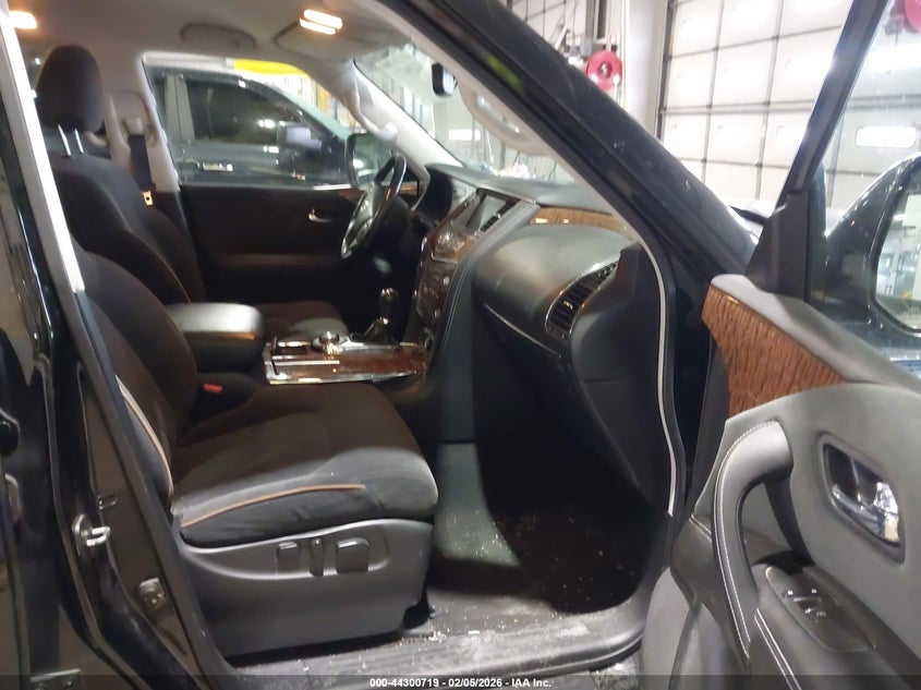 2018 Nissan Armada VIN JN8AY2NC9JX501333 IAAI salvage auction — FRONT END, Salvage Title, sold $75 on 2026-07-24 (photo 5)