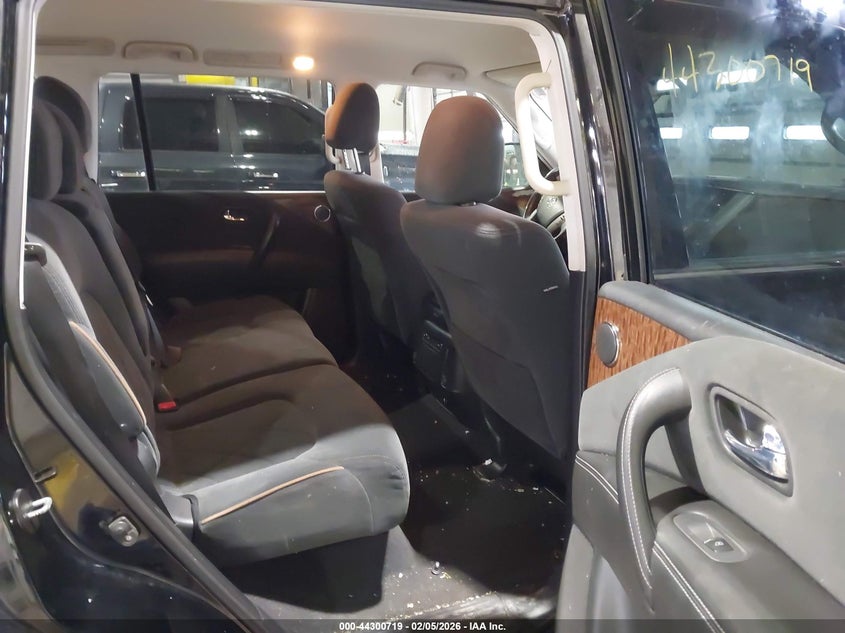 2018 Nissan Armada VIN JN8AY2NC9JX501333 IAAI salvage auction — FRONT END, Salvage Title, sold $75 on 2026-07-24 (photo 8)