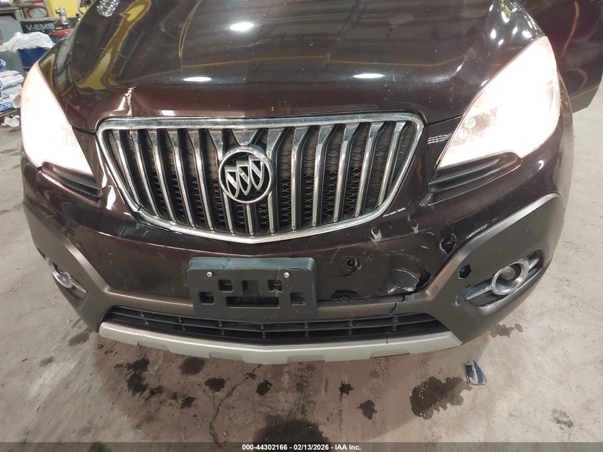 2013 Buick Encore VIN KL4CJHSBXDB189316 IAAI salvage auction — FRONT END, Clear (Indiana), sold $1,150 on 2026-07-10 (photo 6)