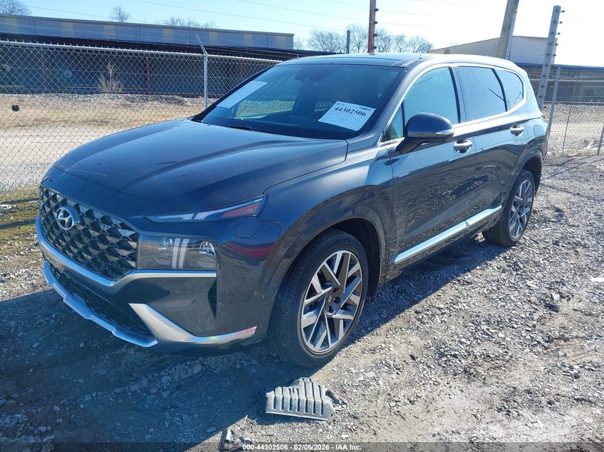 2023 Hyundai Santa fe VIN 5NMS54AL6PH641299 IAAI salvage auction — REAR END, Salvage Title, sold $8,800 on 2026-08-24 (photo 2)
