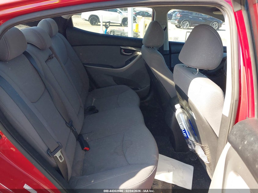 2016 Hyundai Elantra VIN KMHDH4AE6GU546313 IAAI salvage auction — REAR END, Salvage Title, sold $1,600 on 2026-07-15 (photo 8)