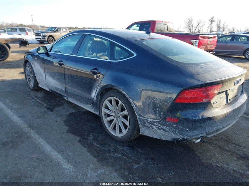 2012 Audi A7 VIN WAU2GAFC5CN148080 IAAI salvage auction — RIGHT FRONT, Salvage (New Jersey), sold $1,400 on 2026-07-13 (photo 3)