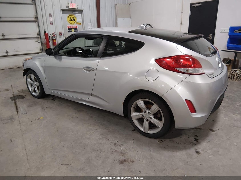 2014 Hyundai Veloster VIN KMHTC6AD0EU200266 IAAI salvage auction — FRONT END, Salvage Title, sold $1,000 on 2026-07-07 (photo 3)