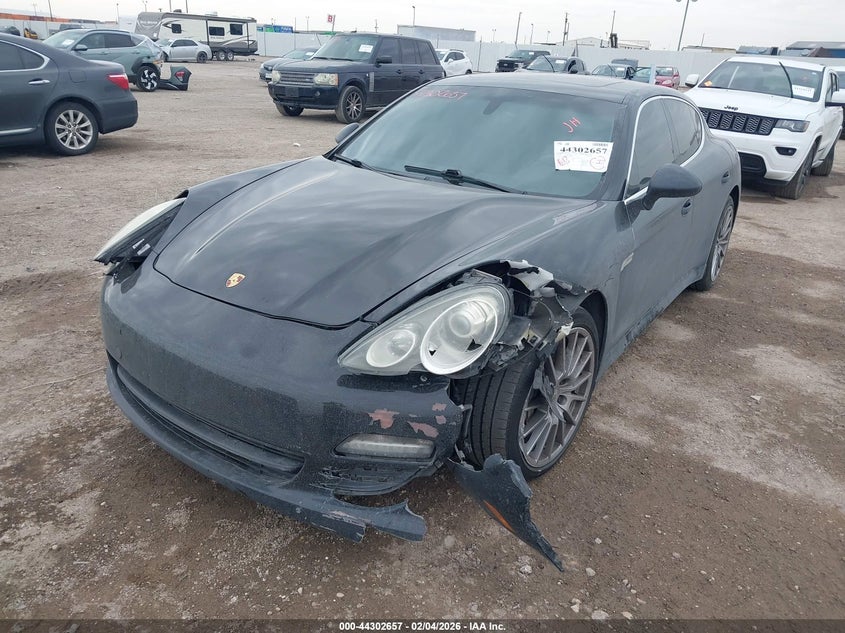 2013 Porsche Panamera VIN WP0AB2A73DL060283 IAAI salvage auction — FRONT END, Salvage (Texas), sold $3,350 on 2026-07-29 (photo 2)