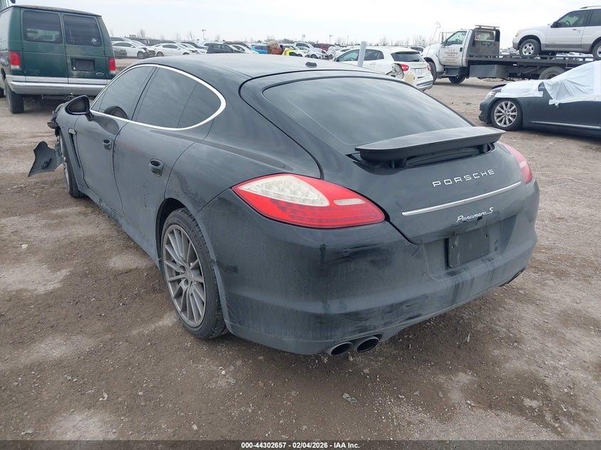 2013 Porsche Panamera VIN WP0AB2A73DL060283 IAAI salvage auction — FRONT END, Salvage (Texas), sold $3,350 on 2026-07-29 (photo 3)