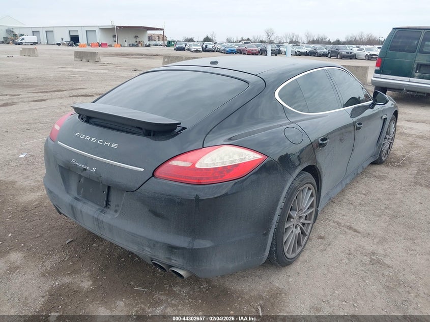 2013 Porsche Panamera VIN WP0AB2A73DL060283 IAAI salvage auction — FRONT END, Salvage (Texas), sold $3,350 on 2026-07-29 (photo 4)