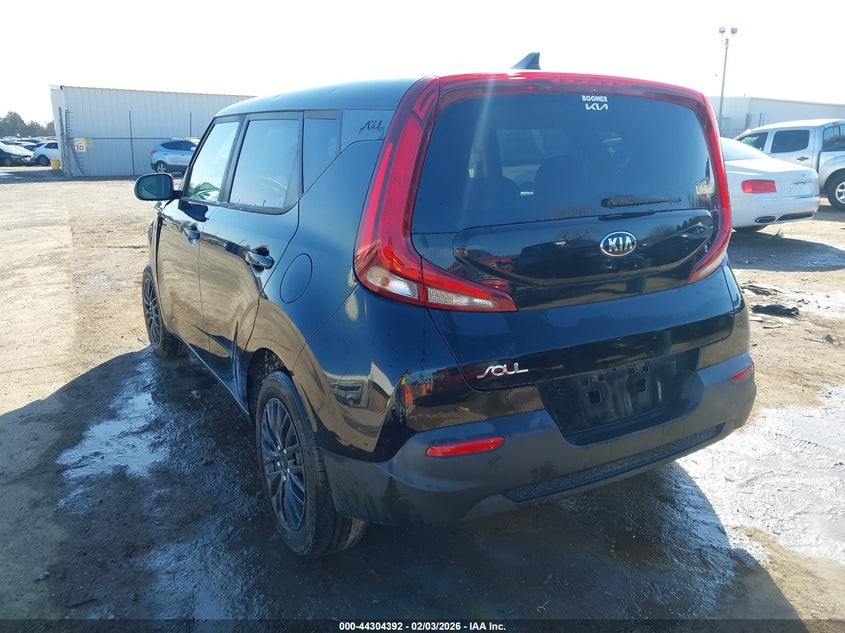 2020 Kia Soul VIN KNDJ23AU2L7024491 IAAI salvage auction — FRONT END, Clear (Oklahoma), sold $1,900 on 2026-07-15 (photo 3)