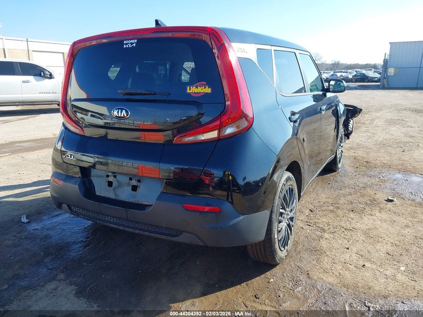 2020 Kia Soul VIN KNDJ23AU2L7024491 IAAI salvage auction — FRONT END, Clear (Oklahoma), sold $1,900 on 2026-07-15 (photo 4)