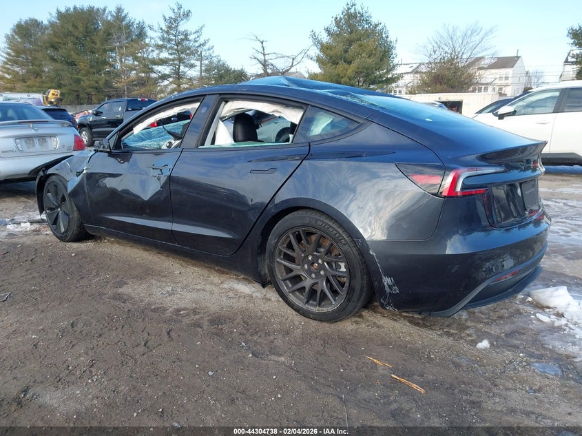 2024 Tesla Model 3 VIN 5YJ3E1EA2RF849194 IAAI salvage auction — SIDE, Salvage (New Jersey), sold $1,050 on 2026-07-28 (photo 3)
