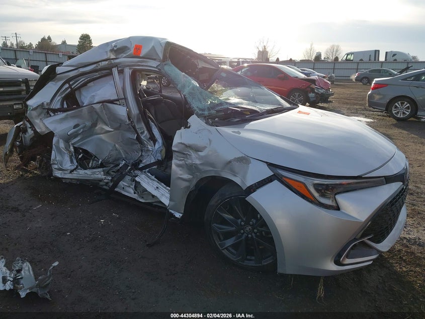 2023 Toyota Corolla VIN JTNC4MBE2P3211707 IAAI salvage auction — ROLLOVER, Bill Of Sale (Washington), sold $375 on 2026-07-28 (photo 1)