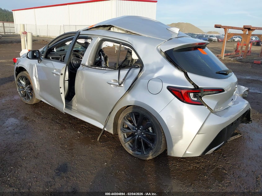 2023 Toyota Corolla VIN JTNC4MBE2P3211707 IAAI salvage auction — ROLLOVER, Bill Of Sale (Washington), sold $375 on 2026-07-28 (photo 3)