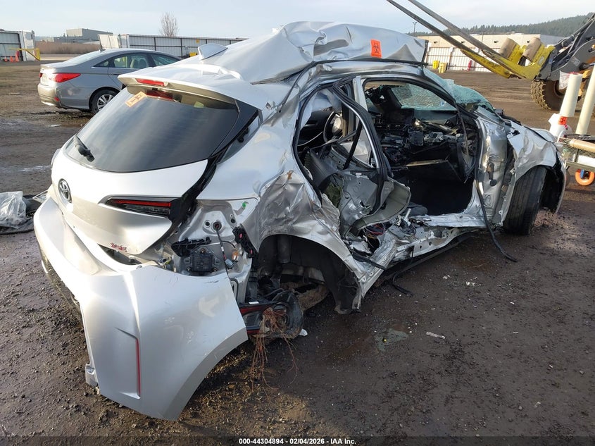 2023 Toyota Corolla VIN JTNC4MBE2P3211707 IAAI salvage auction — ROLLOVER, Bill Of Sale (Washington), sold $375 on 2026-07-28 (photo 4)