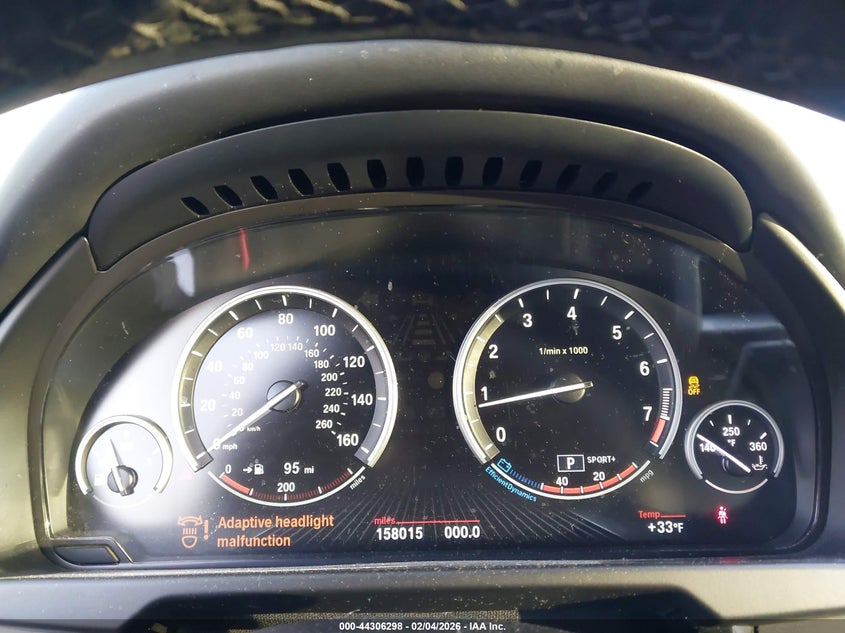 2016 BMW X5 VIN 5UXKR6C50G0J80212 IAAI salvage auction — FRONT END, Salvage Title, sold $2,175 on 2026-07-13 (photo 7)