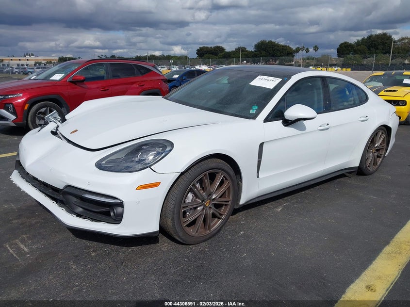 2023 Porsche Panamera VIN WP0AJ2A70PL102691 IAAI salvage auction — LEFT & RIGHT, Salvage Title, sold $20,025 on 2026-07-27 (photo 2)