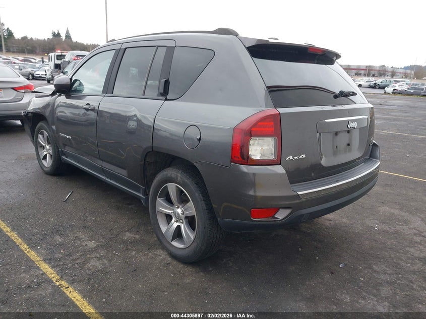 2016 Jeep Compass VIN 1C4NJDEB6GD793277 IAAI salvage auction — BIO HAZARD, Lien Papers (Oregon), sold $300 on 2026-07-09 (photo 3)