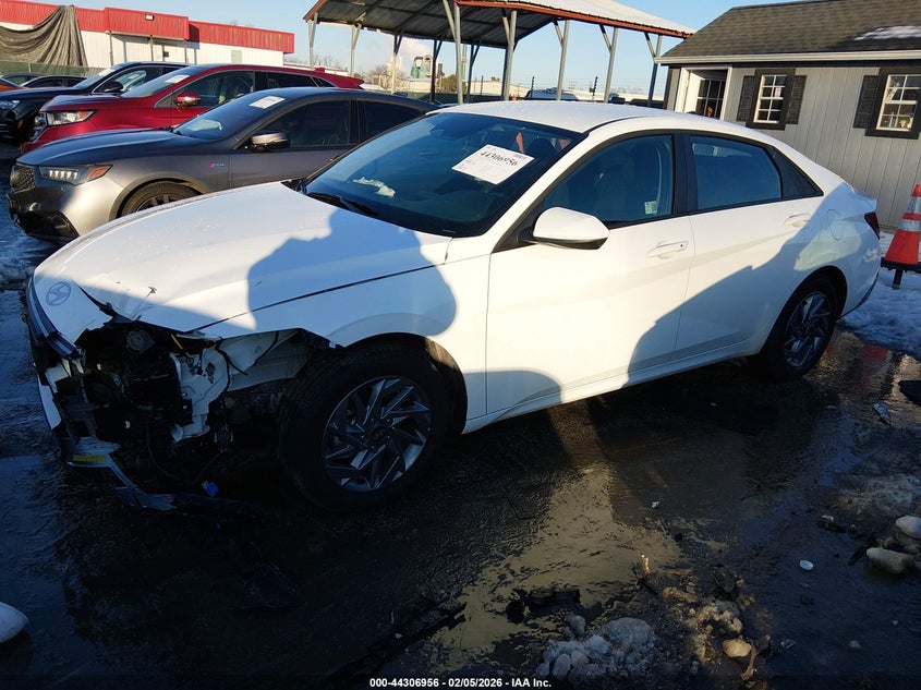 2025 Hyundai Elantra VIN KMHLM4DJ6SU173430 IAAI salvage auction — FRONT END, Salvage - Greater Than 75% (Maryland), sold $5,900 on 2026-07-16 (photo 2)