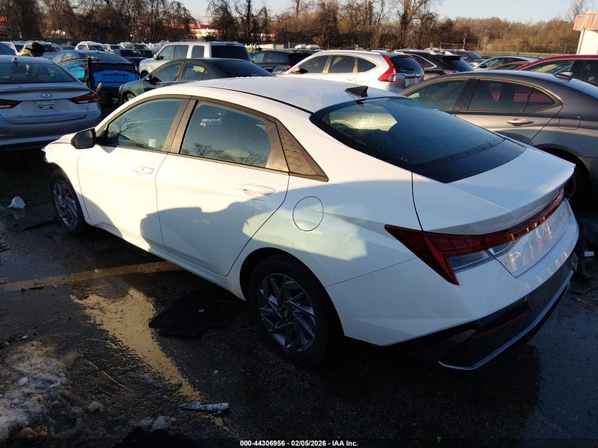 2025 Hyundai Elantra VIN KMHLM4DJ6SU173430 IAAI salvage auction — FRONT END, Salvage - Greater Than 75% (Maryland), sold $5,900 on 2026-07-16 (photo 3)