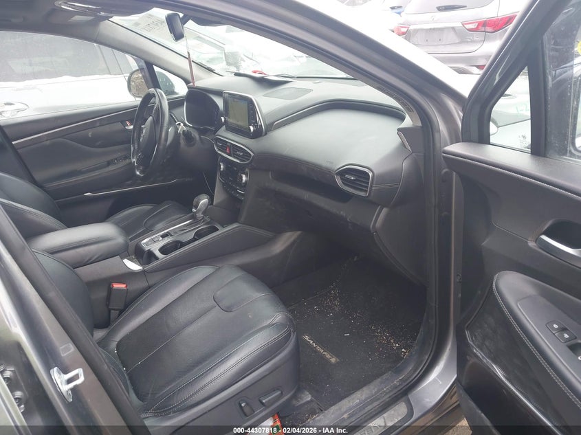 2019 Hyundai Santa fe VIN 5NMS5CAA1KH076302 IAAI salvage auction — FRONT END, Salvage Title, sold $5,700 on 2026-07-11 (photo 5)