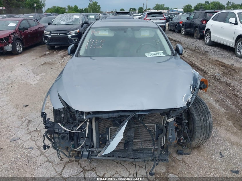 2014 Infiniti Q50 VIN JN1AV7AR2EM702268 IAAI salvage auction — FRONT END, Salvage (Illinois), sold $725 on 2026-07-07 (photo 5)