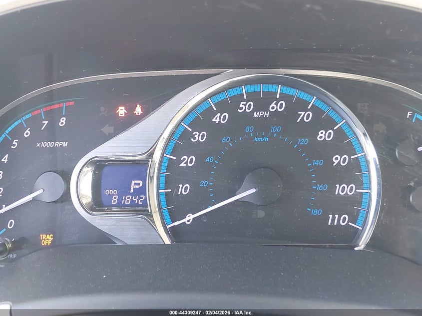 2013 Toyota Sienna VIN 5TDYK3DCXDS364741 IAAI salvage auction — LEFT SIDE, Salvage Title, sold $3,250 on 2026-07-15 (photo 7)