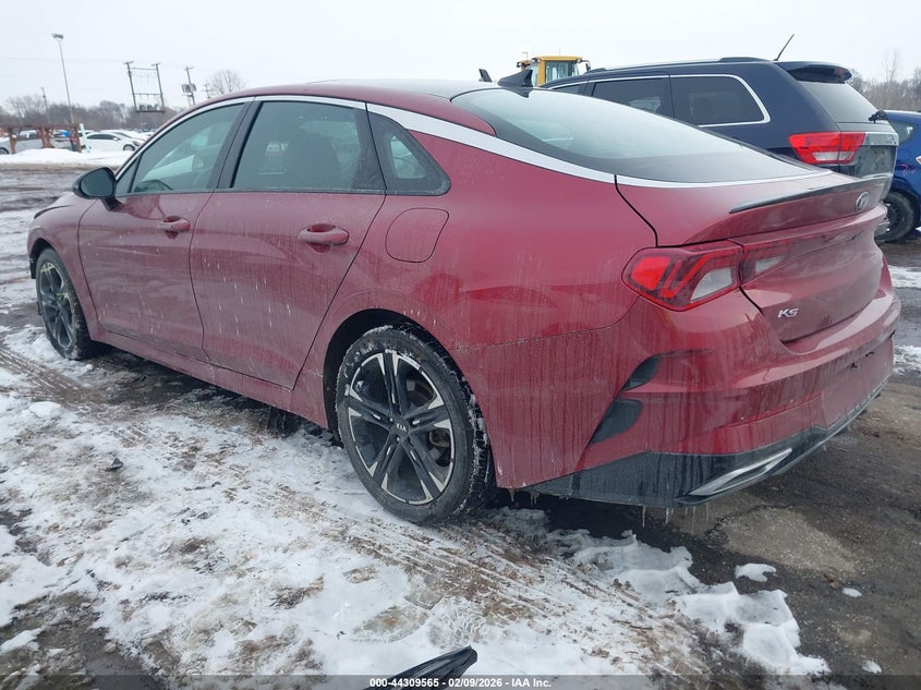 2021 Kia K5 VIN 5XXG64J27MG007987 IAAI salvage auction — FRONT END, Salvage Title, sold $6,500 on 2026-07-14 (photo 3)
