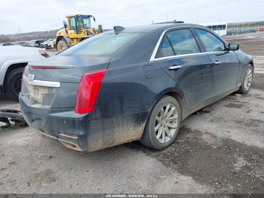 2015 Cadillac Cts VIN 1G6AW5SX5F0106062 IAAI salvage auction — FRONT END, Clear (Oklahoma), sold $1,000 on 2026-07-09 (photo 4)