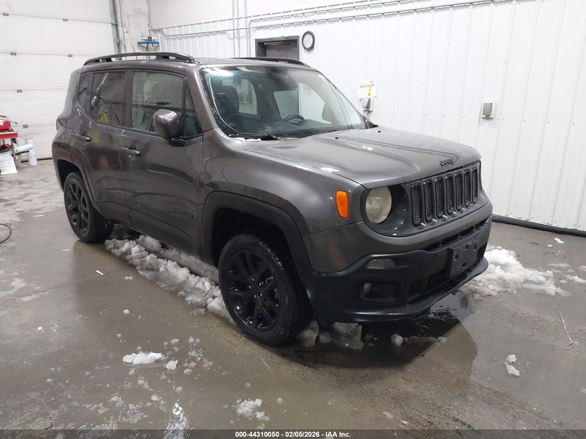 2017 Jeep Renegade VIN ZACCJBBB7HPG27806 IAAI salvage auction — LEFT FRONT, Salvage Title, sold $1,200 on 2026-08-08 (photo 1)