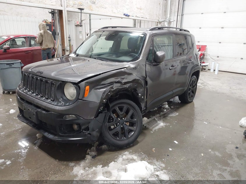 2017 Jeep Renegade VIN ZACCJBBB7HPG27806 IAAI salvage auction — LEFT FRONT, Salvage Title, sold $1,200 on 2026-08-08 (photo 2)