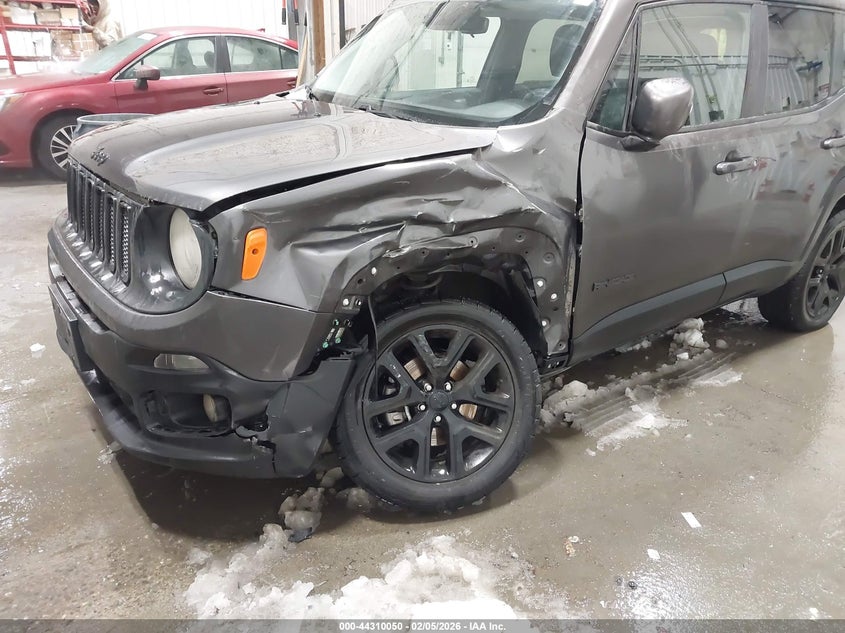 2017 Jeep Renegade VIN ZACCJBBB7HPG27806 IAAI salvage auction — LEFT FRONT, Salvage Title, sold $1,200 on 2026-08-08 (photo 6)