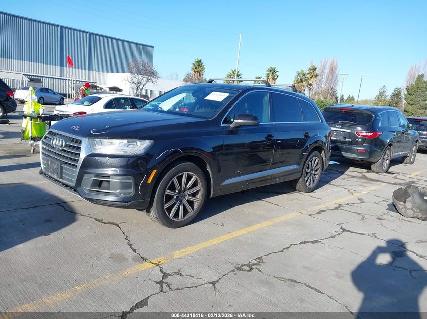 2017 Audi Q7 VIN WA1LAAF79HD024249 IAAI salvage auction — REAR END, Salvage Title, sold $4,300 on 2026-07-06 (photo 2)