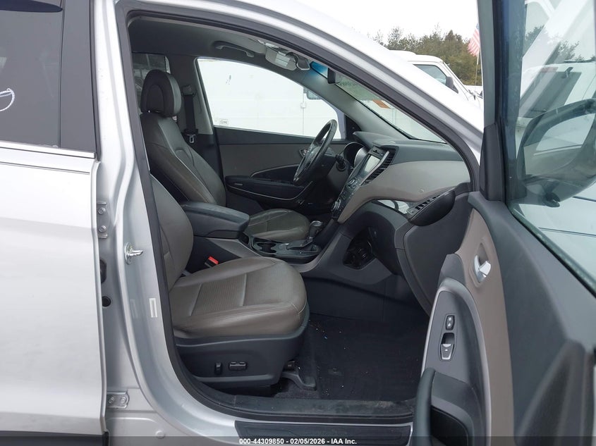 2014 Hyundai Santa fe VIN 5XYZUDLA1EG189640 IAAI salvage auction — FRONT END, Clear (Indiana), sold $3,600 on 2026-07-14 (photo 5)