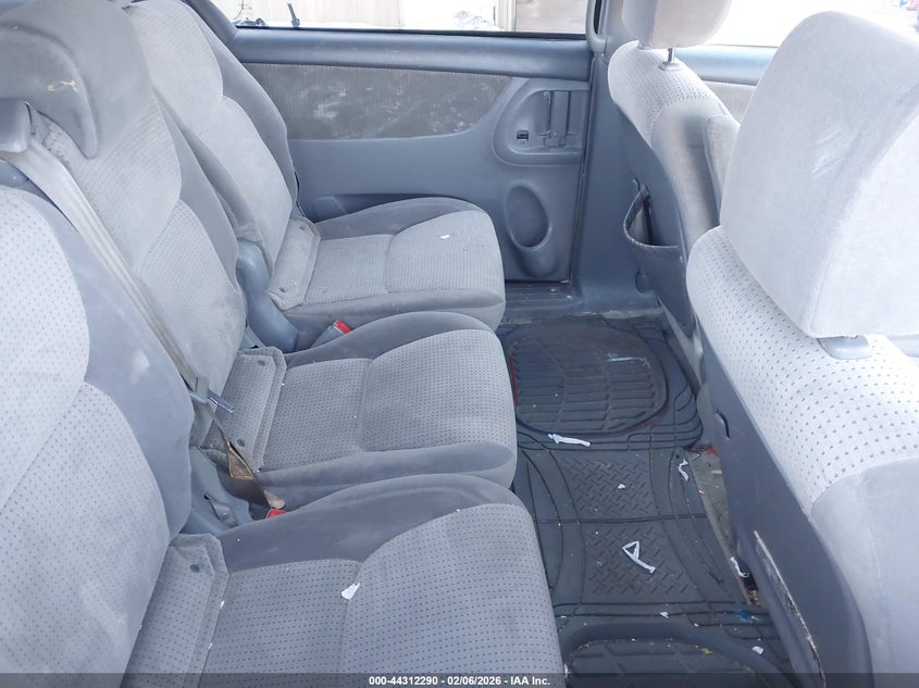 2007 Toyota Sienna VIN 5TDZK23C97S014537 IAAI salvage auction — FRONT & REAR, Salvage (North Carolina), sold $500 on 2026-07-13 (photo 8)