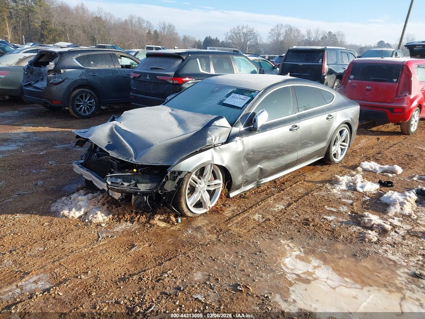 2017 Audi S7 VIN WAU2FAFC9HN025618 IAAI salvage auction — FRONT END, Salvage (South Carolina), sold $2,100 on 2026-07-06 (photo 2)