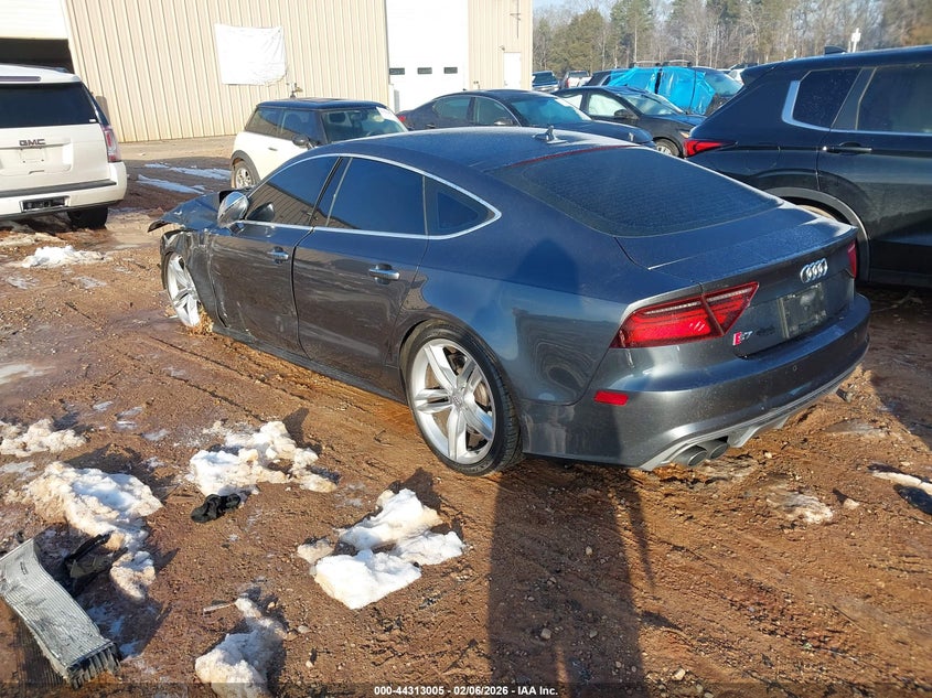 2017 Audi S7 VIN WAU2FAFC9HN025618 IAAI salvage auction — FRONT END, Salvage (South Carolina), sold $2,100 on 2026-07-06 (photo 3)