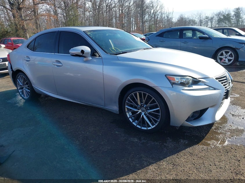 2014 Lexus Is VIN JTHCF1D28E5006120 IAAI salvage auction — LEFT & RIGHT, Salvage - Greater Than 75% (Maryland), sold $5,000 on 2026-07-15 (photo 1)