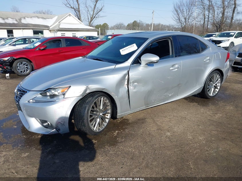 2014 Lexus Is VIN JTHCF1D28E5006120 IAAI salvage auction — LEFT & RIGHT, Salvage - Greater Than 75% (Maryland), sold $5,000 on 2026-07-15 (photo 2)