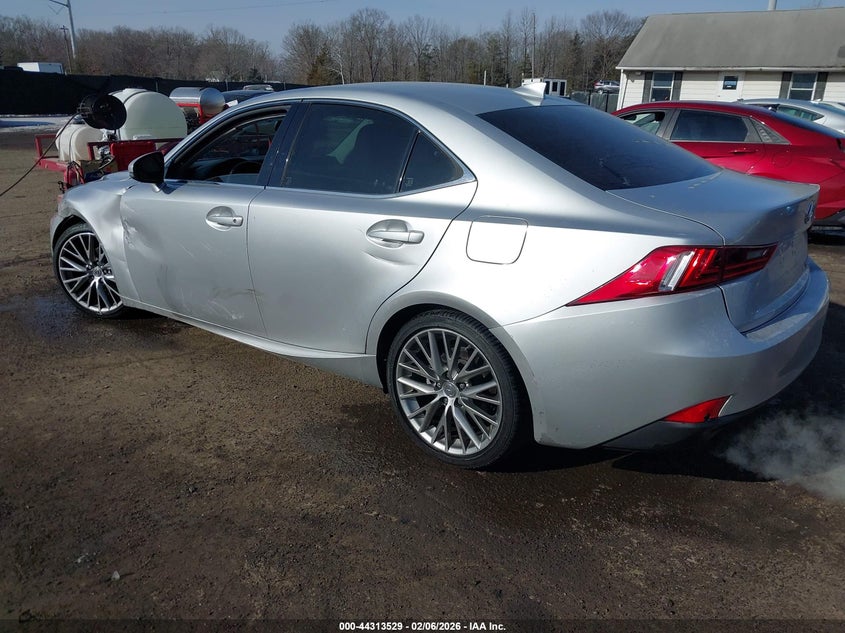 2014 Lexus Is VIN JTHCF1D28E5006120 IAAI salvage auction — LEFT & RIGHT, Salvage - Greater Than 75% (Maryland), sold $5,000 on 2026-07-15 (photo 3)