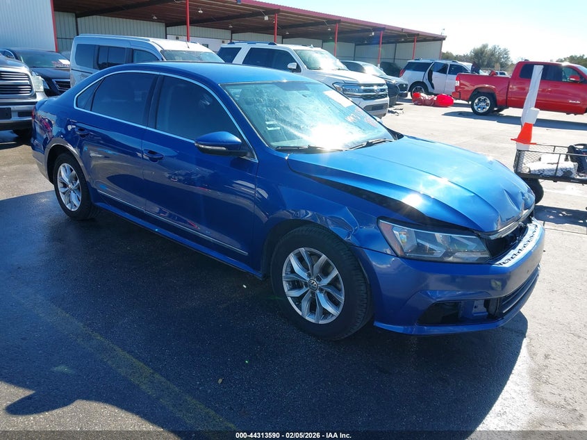 2016 Volkswagen Passat VIN 1VWAT7A30GC038217 IAAI salvage auction — RIGHT FRONT, Salvage (Arizona), sold $750 on 2026-08-06 (photo 1)